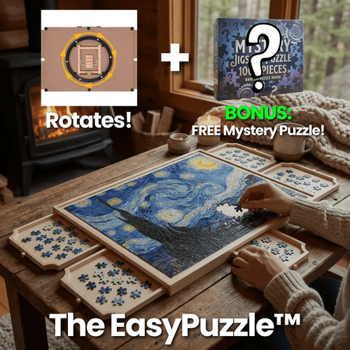 EasyPuzzle™ Rotating Puzzle Board - Flyntera