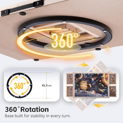 EasyPuzzle™ Rotating Puzzle Board