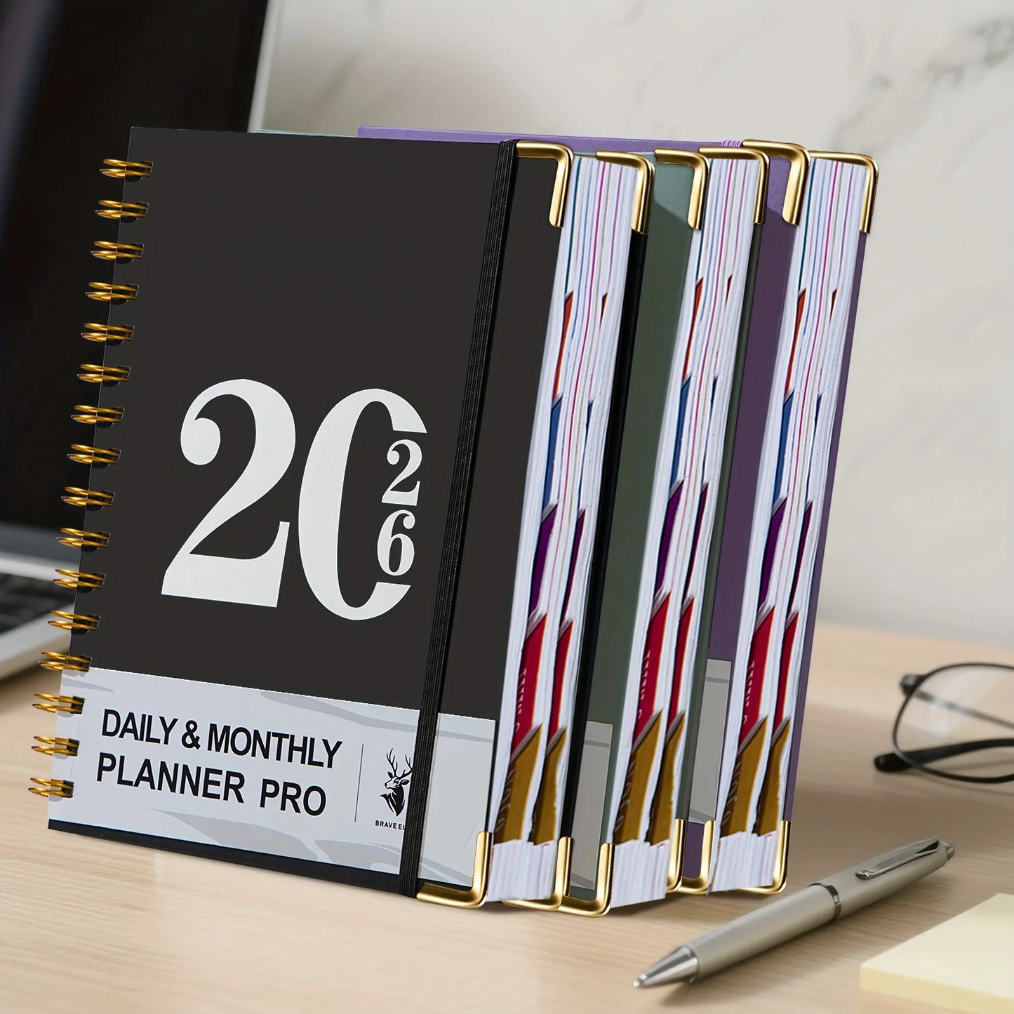 2026 Monthly & Daily Planner Notebook